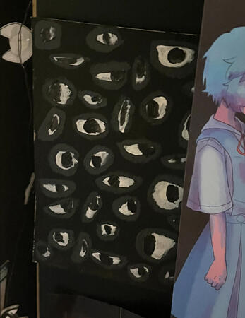 acrylic, 2023